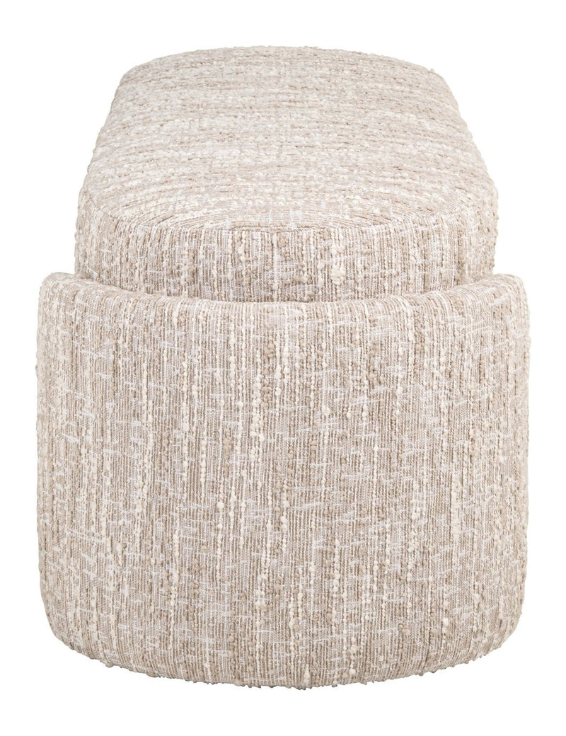 Sitzbank Cupid mit Stauraum in beige angora von Richmond
