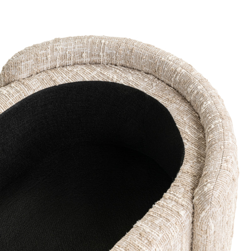 Sitzbank Cupid mit Stauraum in beige angora von Richmond