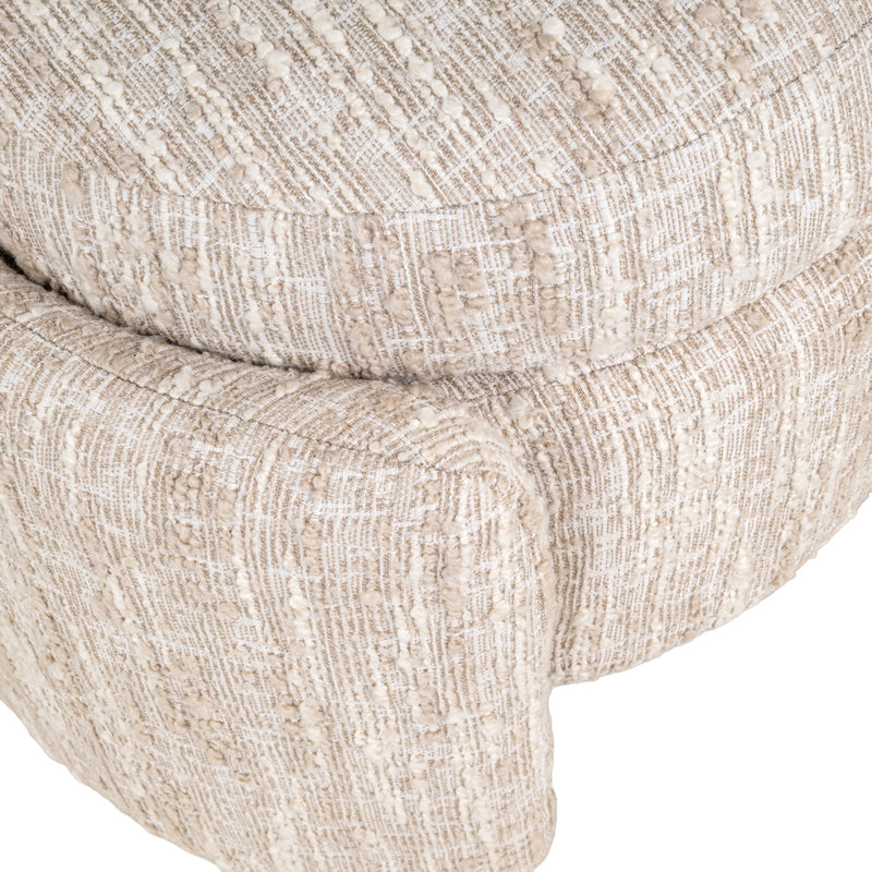 Hocker & Fußbank Cupid mit Stauraum, beige angora, Richmond