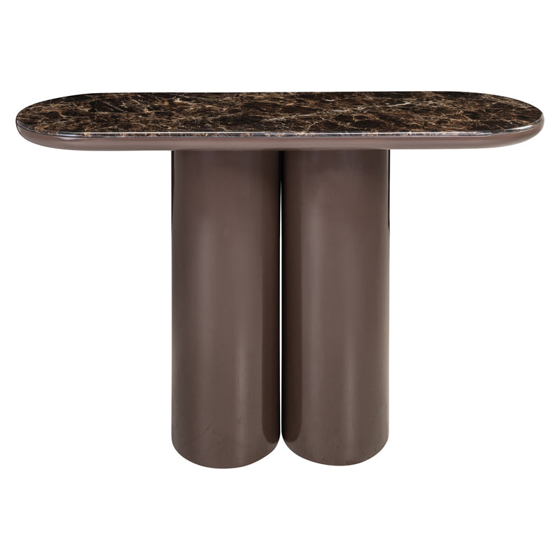 Konsole Almundi chocolat brown – eleganter Flur-Konsolentisch