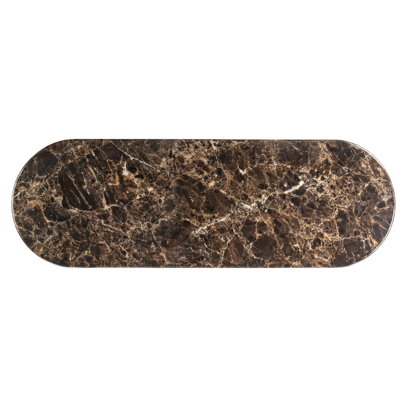 Konsole Almundi chocolat brown – eleganter Flur-Konsolentisch