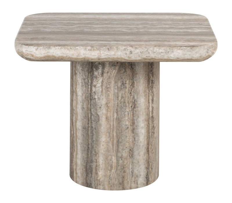 Beistelltisch Dulce Grey – Richmond Design mit Faux-Travertin-Optik