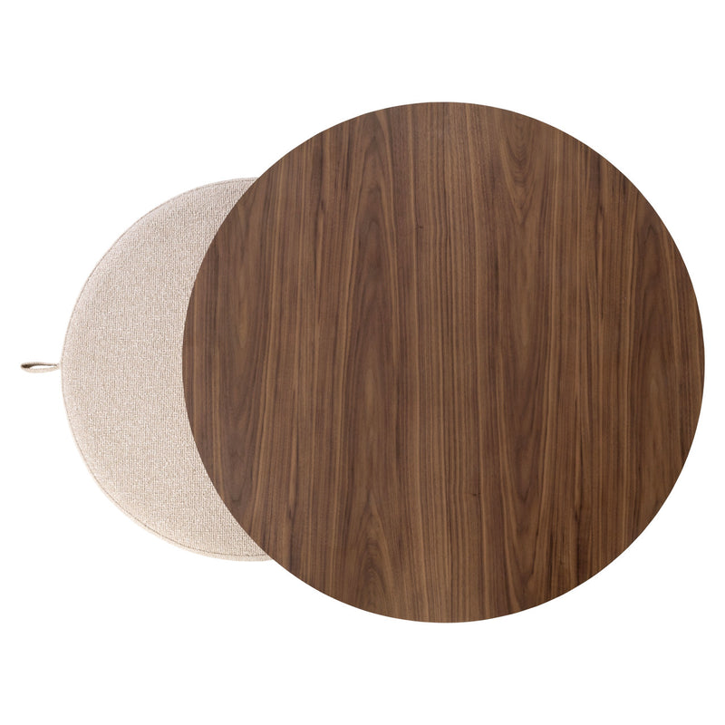 Richmond Windsor Couchtisch Walnuss, 2er-Set, ineinander schiebbar