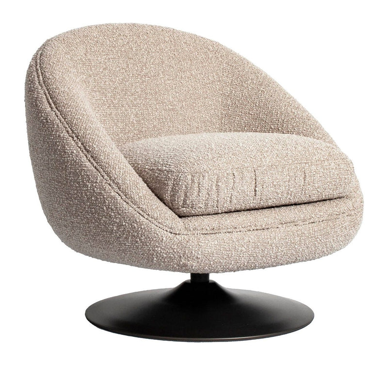 Lounge Sessel Nodo natural chunky, drehbar, Richmond Design