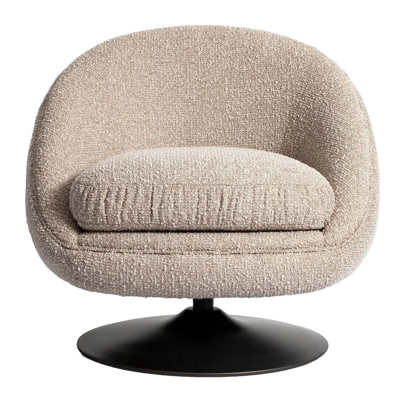 Lounge Sessel Nodo natural chunky, drehbar, Richmond Design