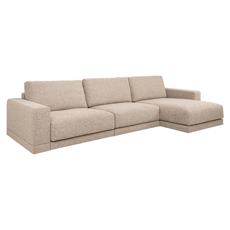 Sofa Trentino Cayenne Brown mit flexibler Lounge links oder rechts