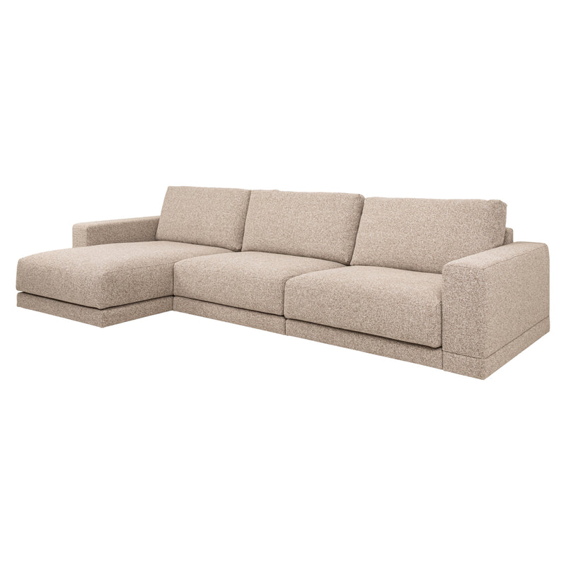 Sofa Trentino Cayenne Brown mit flexibler Lounge links oder rechts
