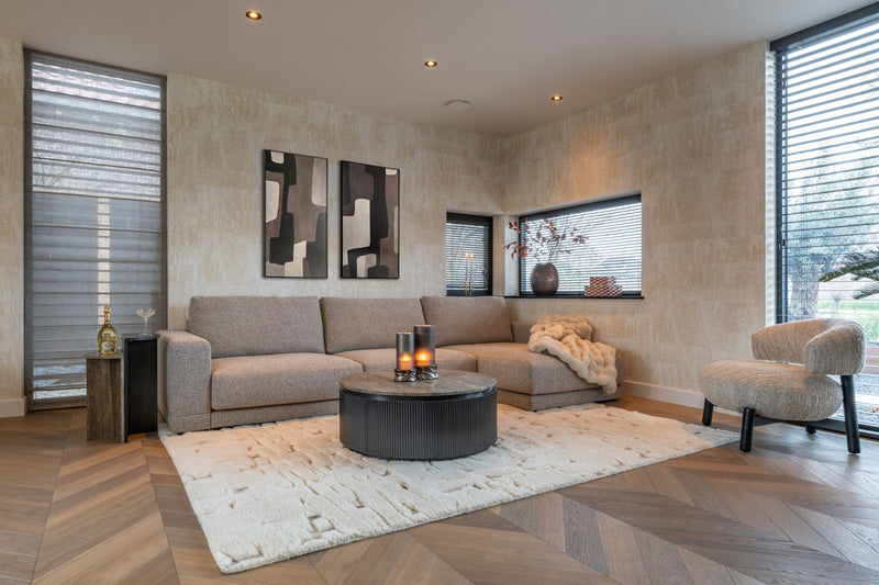 Sofa Trentino Cayenne Brown mit flexibler Lounge links oder rechts