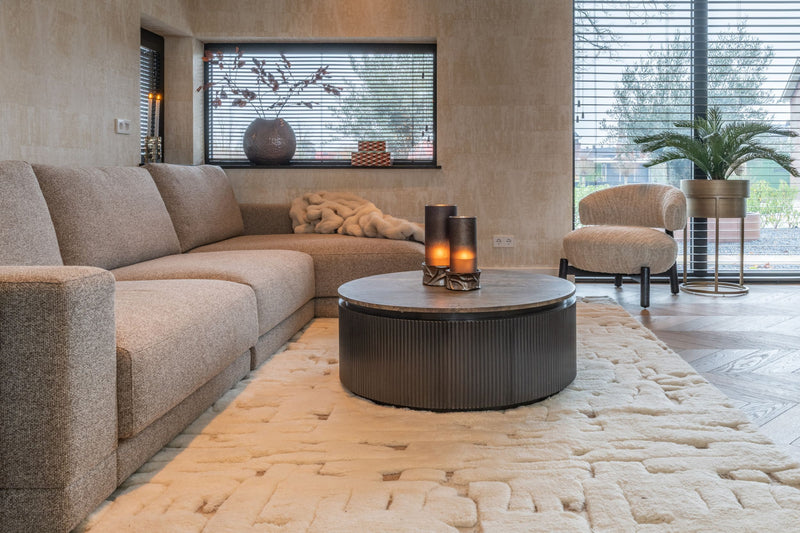 Sofa Trentino Cayenne Brown mit flexibler Lounge links oder rechts