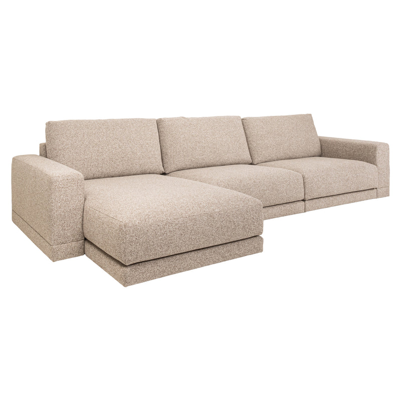 Sofa Trentino Cayenne Brown mit flexibler Lounge links oder rechts