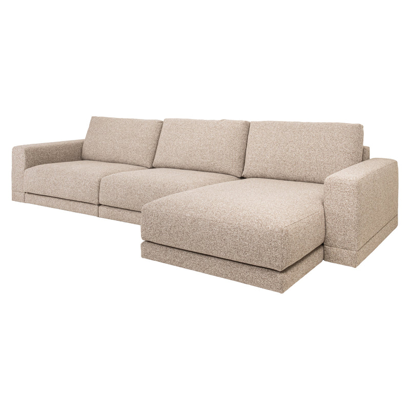 Sofa Trentino Cayenne Brown mit flexibler Lounge links oder rechts