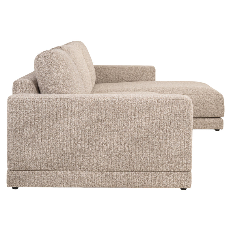 Sofa Trentino Cayenne Brown mit flexibler Lounge links oder rechts