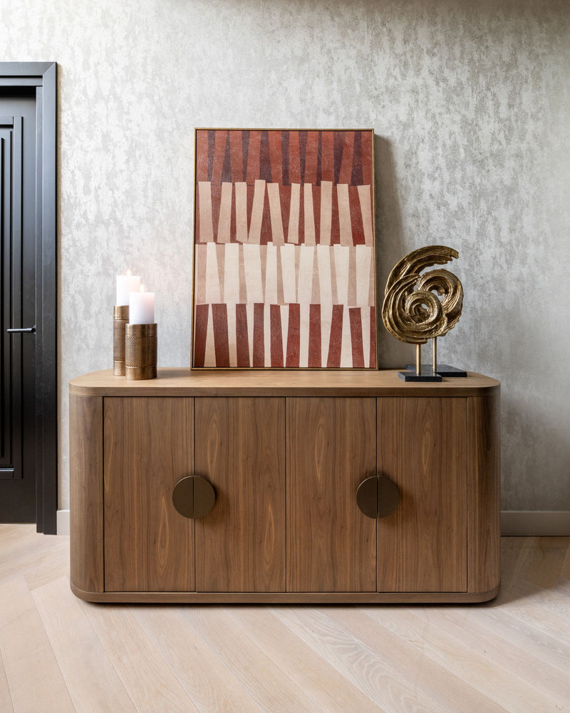 Sideboard Windsor Walnut – Richmond Anrichte, 180 cm, viel Stauraum