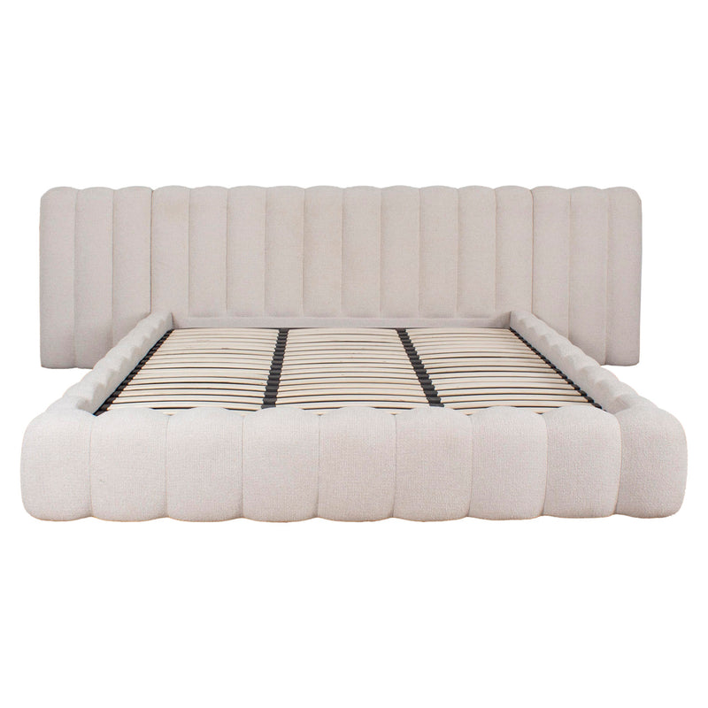 Polsterbett Cupidon 180x210 cm mit Bettkasten, Cream – Richmond