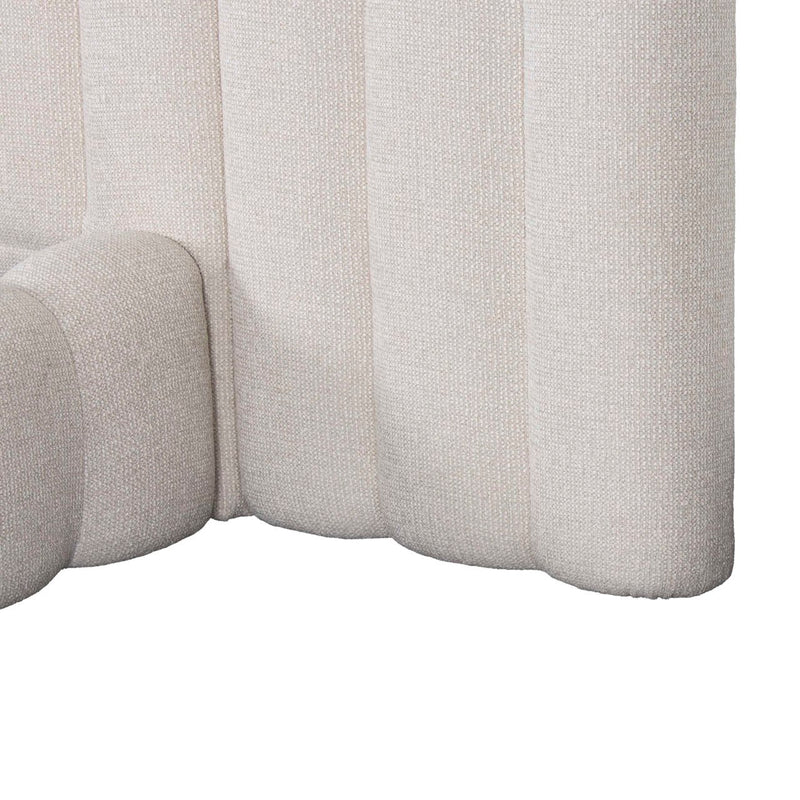 Polsterbett Cupidon 180x210 cm mit Bettkasten, Cream – Richmond
