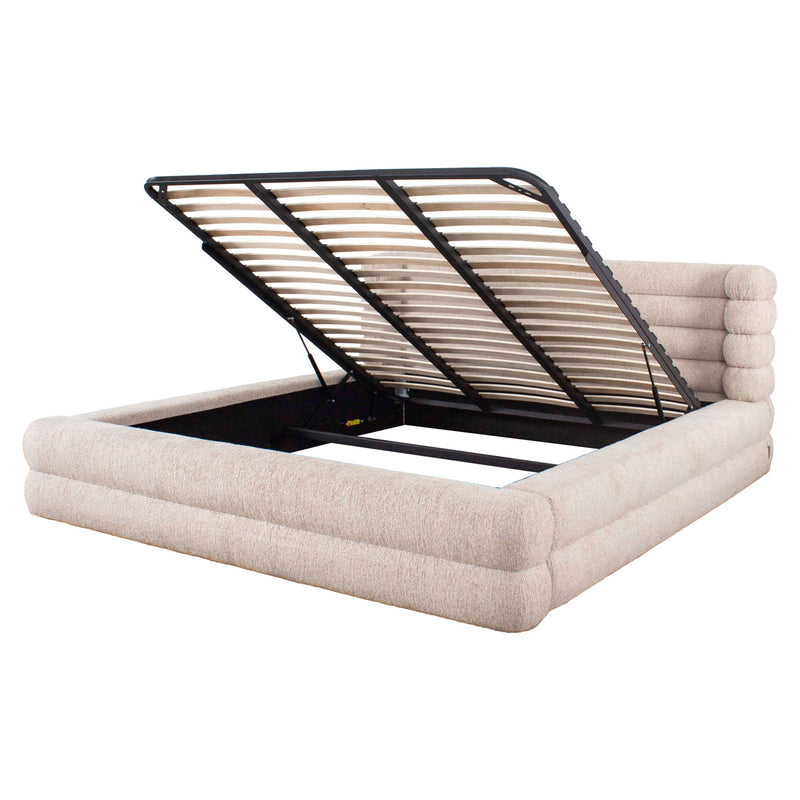 Richmond Bett Obidis 180x210 mit Bettkasten in natural linear