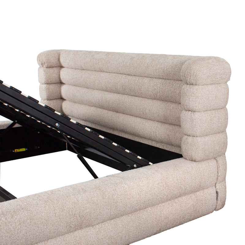 Richmond Bett Obidis 180x210 mit Bettkasten in natural linear