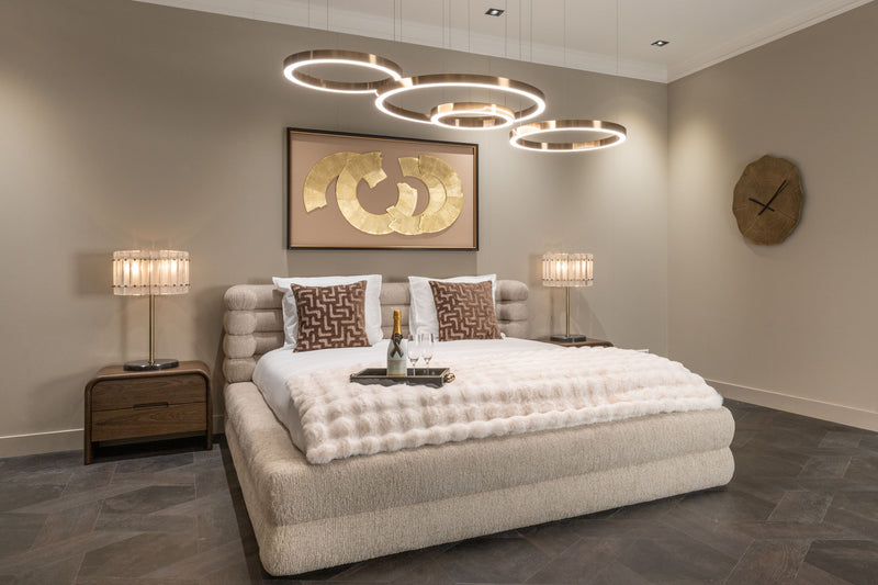 Richmond Bett Obidis 180x210 mit Bettkasten in natural linear