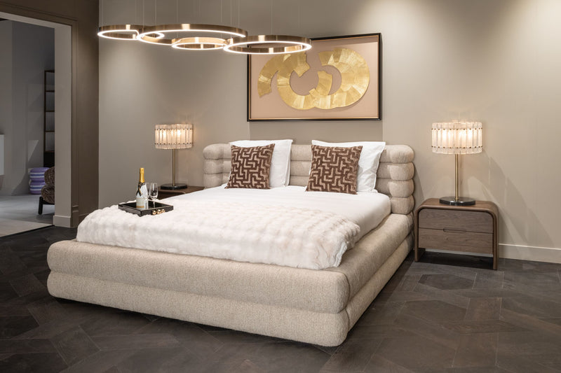 Richmond Bett Obidis 180x210 mit Bettkasten in natural linear
