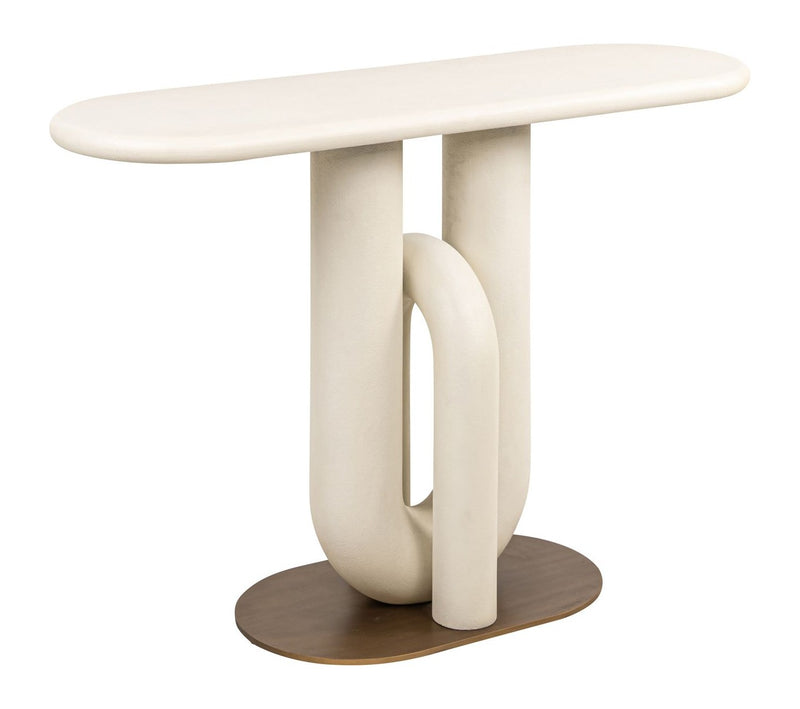 Konsole Winslow White – elegante Konsole für Flur & Wohnraum