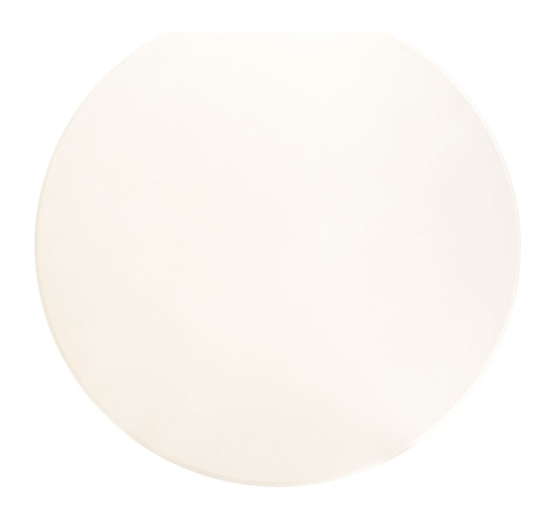 Esstisch Winslow Ø135 cm White – Runde Tischplatte, Metallgestell