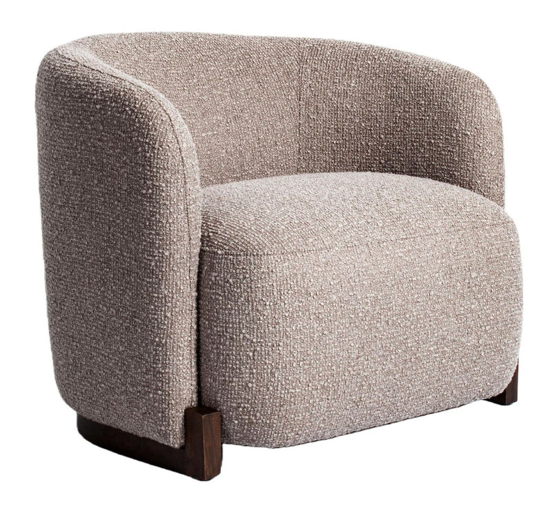 Lounge Stuhl Hannah mocca chunky – Richmond Loungesessel
