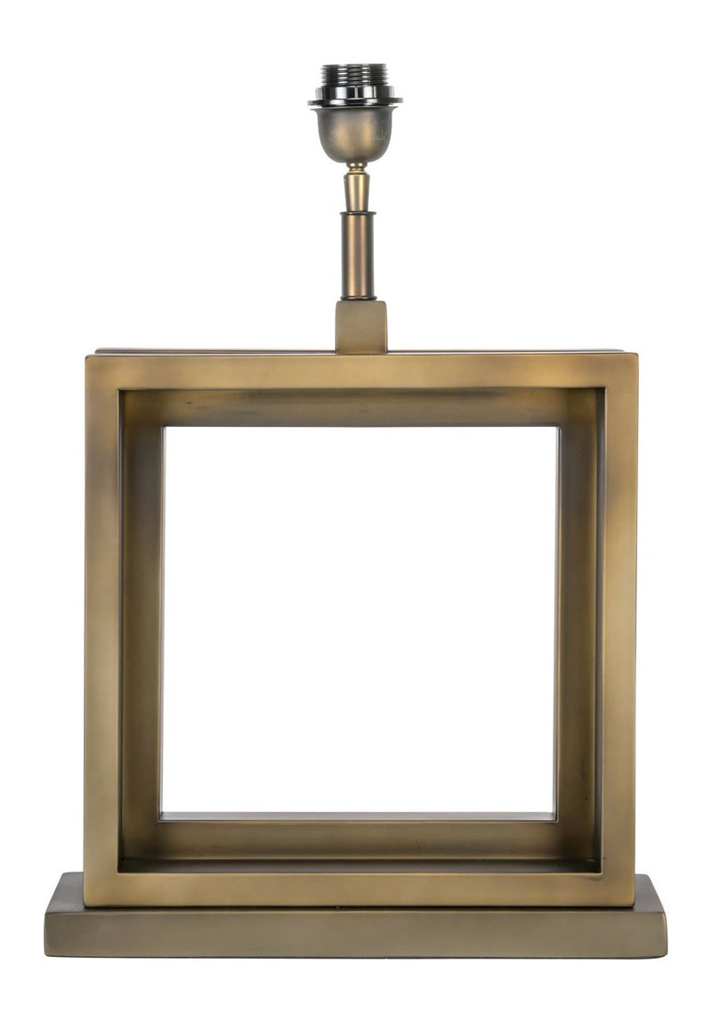 Tischlampe Kars Bronze mit E27-Fassung für Wohn- und Schlafzimmer