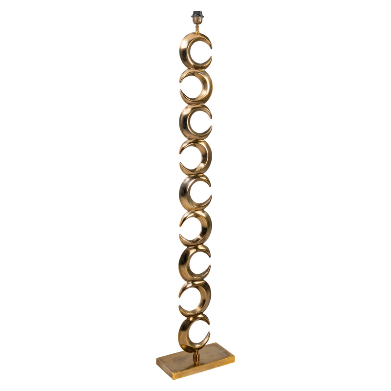 Stehlampe Amina brass antique - Richmond Design-Standleuchte E27
