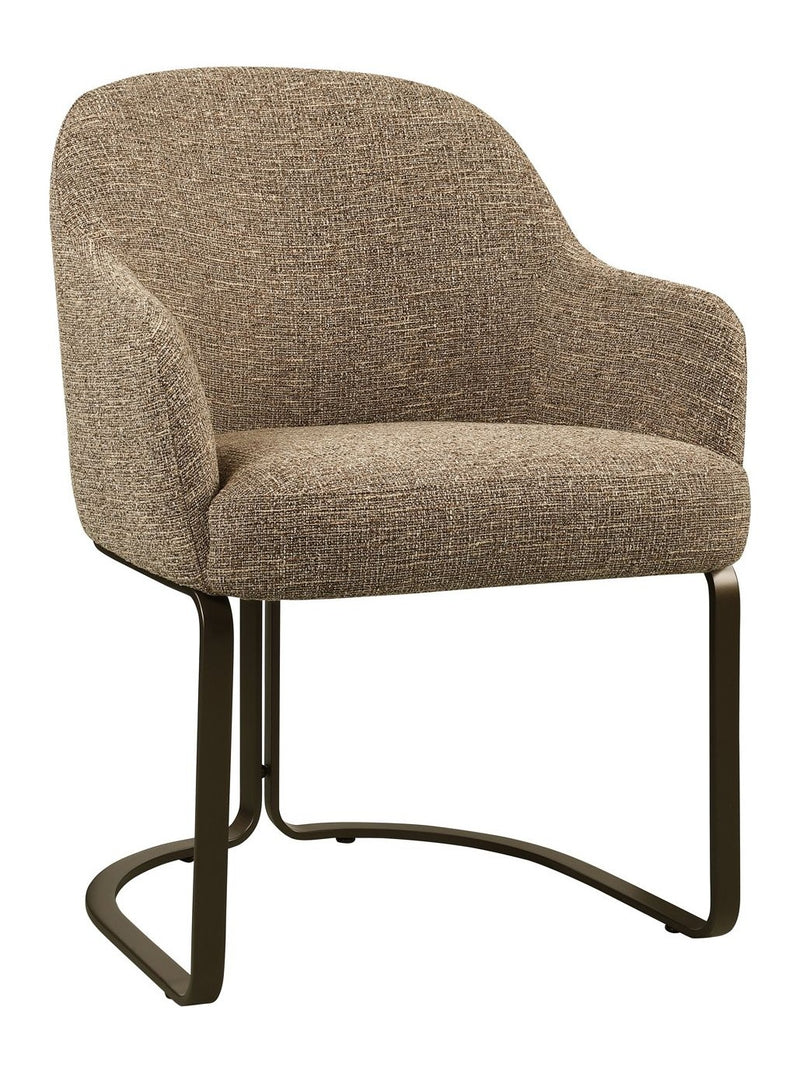 Esszimmerstuhl Hadley Brown Tweed – gepolstert, Richmond Design