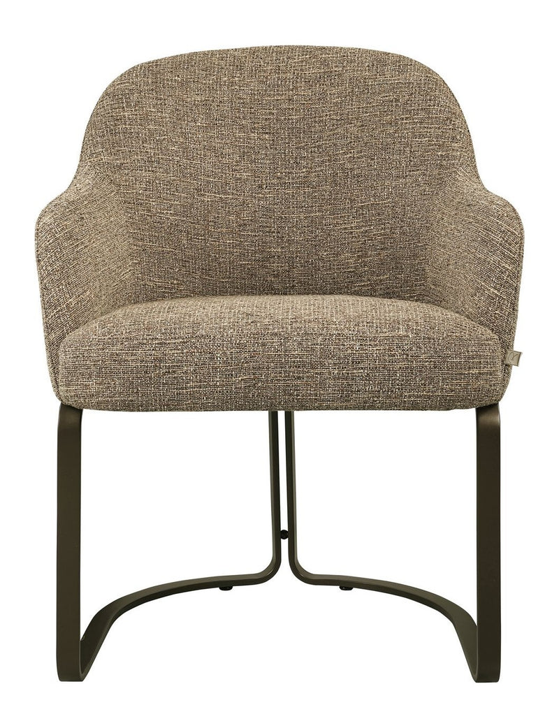 Esszimmerstuhl Hadley Brown Tweed – gepolstert, Richmond Design