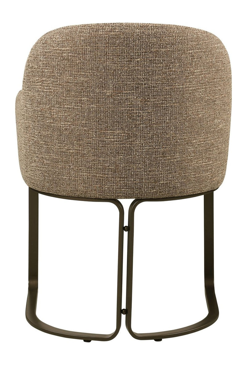 Esszimmerstuhl Hadley Brown Tweed – gepolstert, Richmond Design