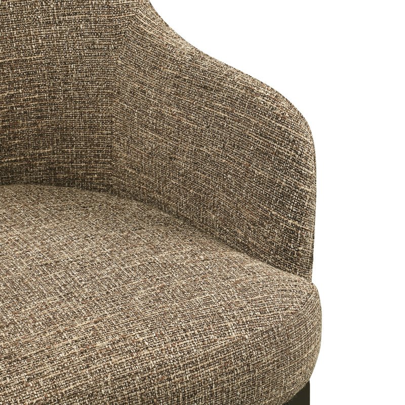 Esszimmerstuhl Hadley Brown Tweed – gepolstert, Richmond Design