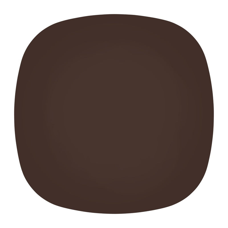 Beistelltisch Almundi chocolat brown – runder MDF-Tisch, 70x70 cm