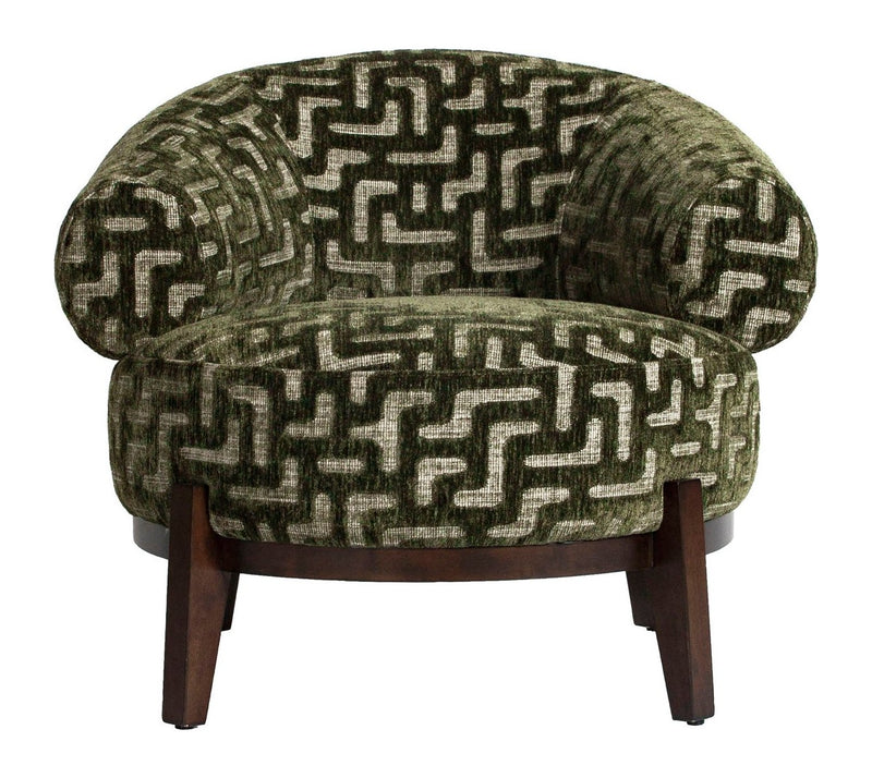 Richmond Lounge Stuhl Montana Moss Labyrinth – bequemer Loungesessel