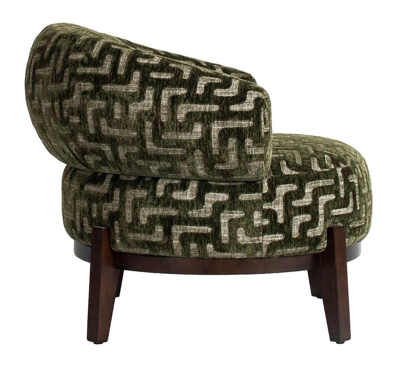 Richmond Lounge Stuhl Montana Moss Labyrinth – bequemer Loungesessel