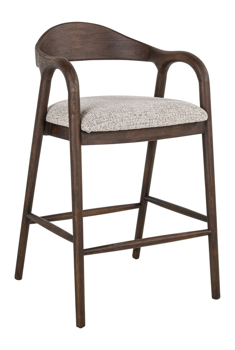 Barhocker Mihara mocca fancy – Richmond Design für Küche & Bar