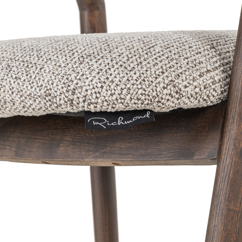 Barhocker Mihara mocca fancy – Richmond Design für Küche & Bar