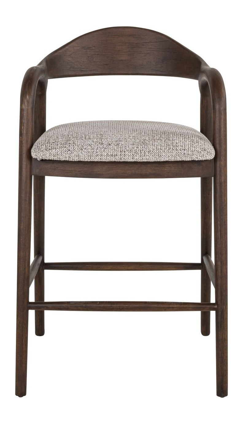 Barhocker Mihara mocca fancy – Richmond Design für Küche & Bar