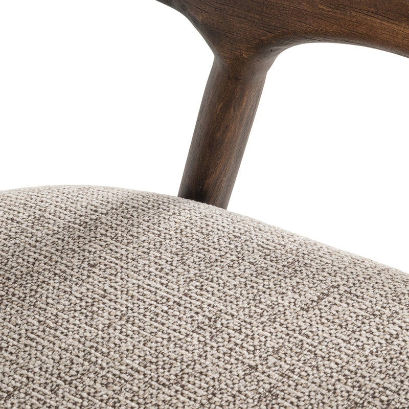 Barhocker Mihara mocca fancy – Richmond Design für Küche & Bar