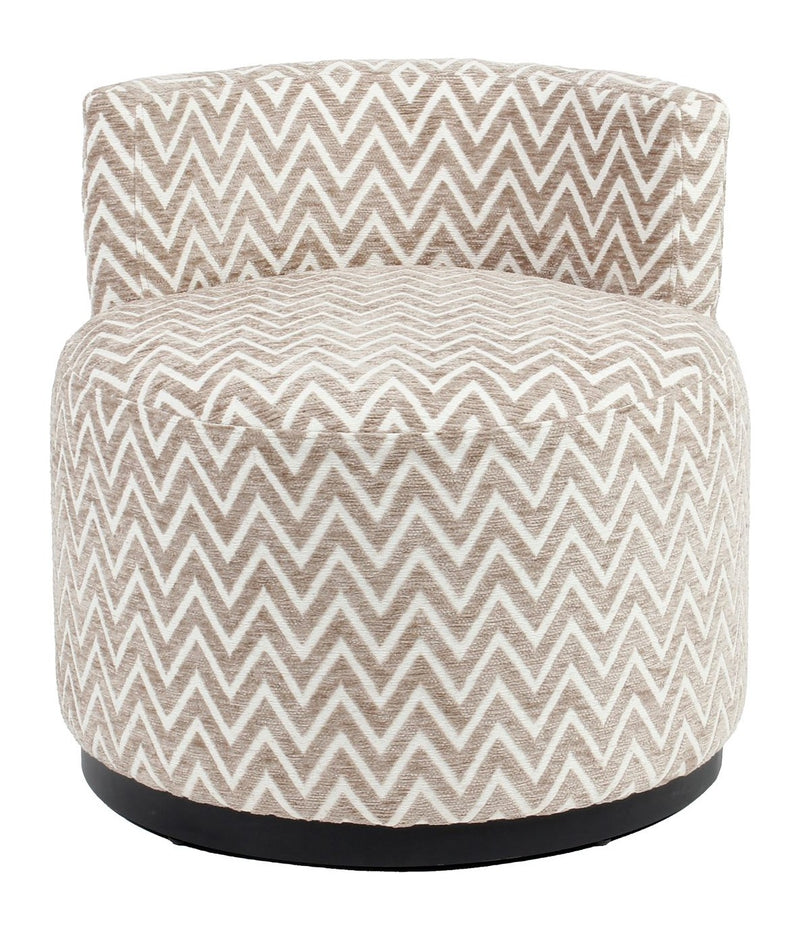 Lounge Stuhl Franny Sand Chevron – Richmond Akzentsessel
