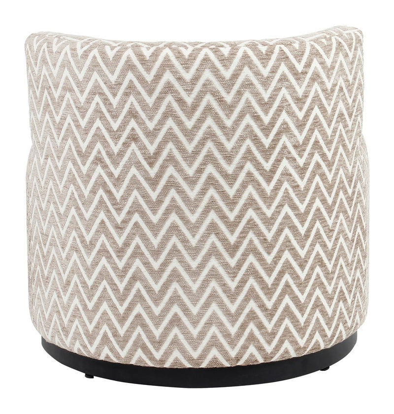Lounge Stuhl Franny Sand Chevron – Richmond Akzentsessel