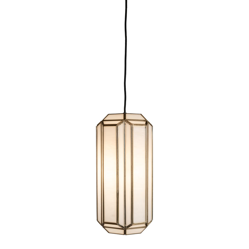Pendelleuchte Elona brass antique – Design-Leuchte für Esstisch