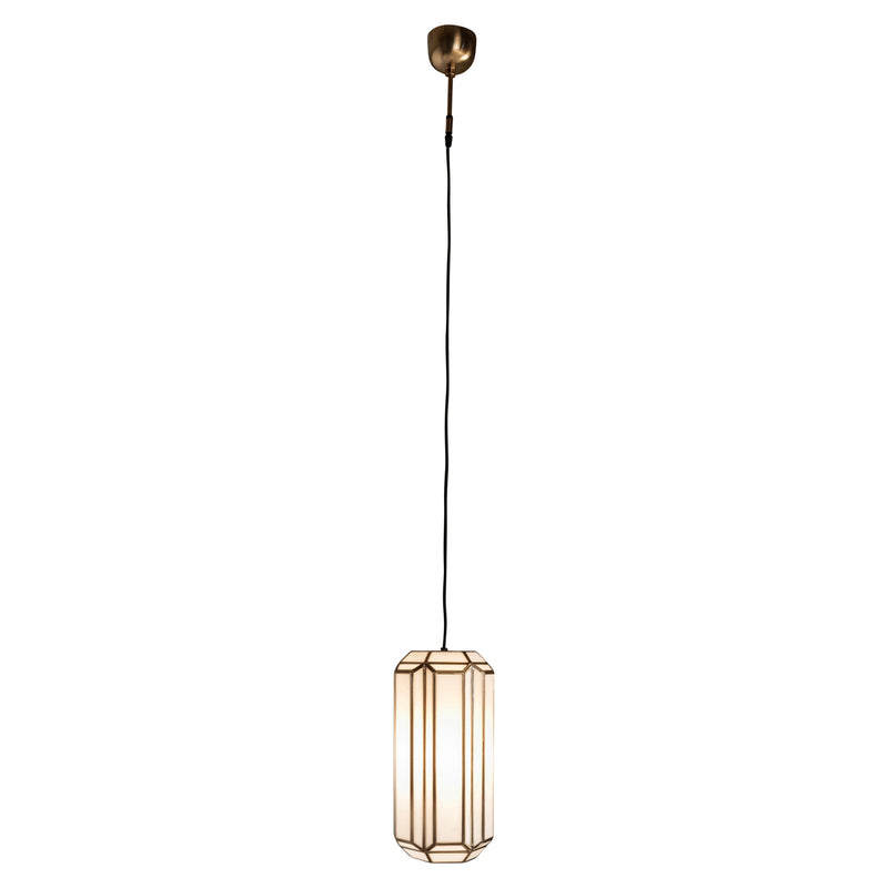 Pendelleuchte Elona brass antique – Design-Leuchte für Esstisch