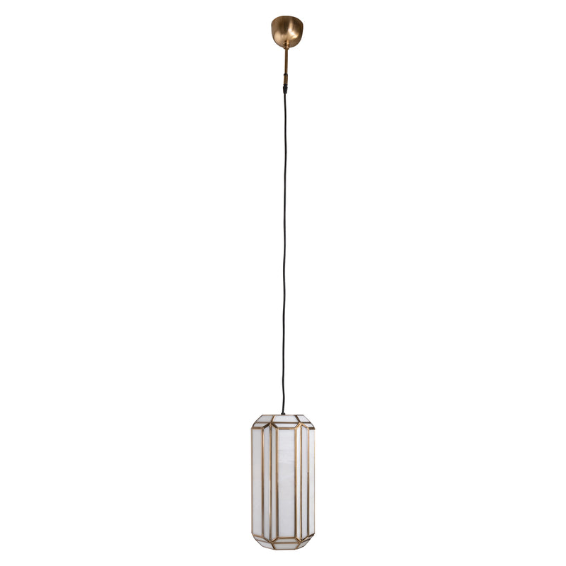 Pendelleuchte Elona brass antique – Design-Leuchte für Esstisch