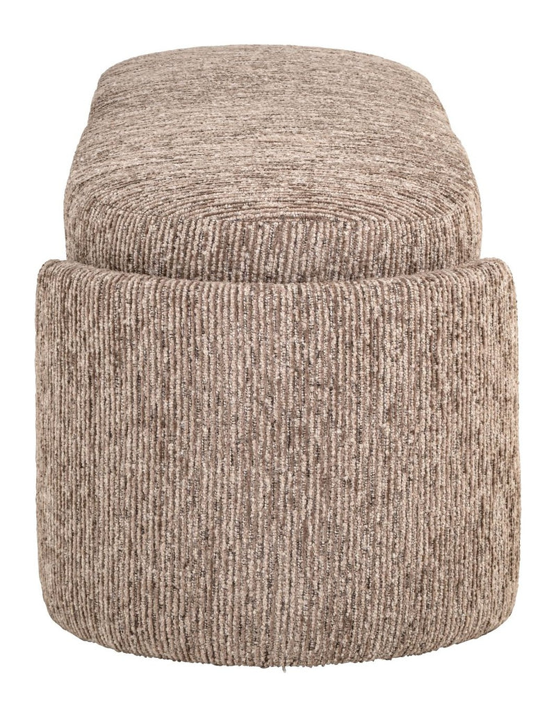 Sitzbank Cupid mocca mit Stauraum – Richmond, 150 cm breit