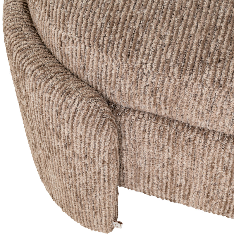 Sitzbank Cupid mocca mit Stauraum – Richmond, 150 cm breit