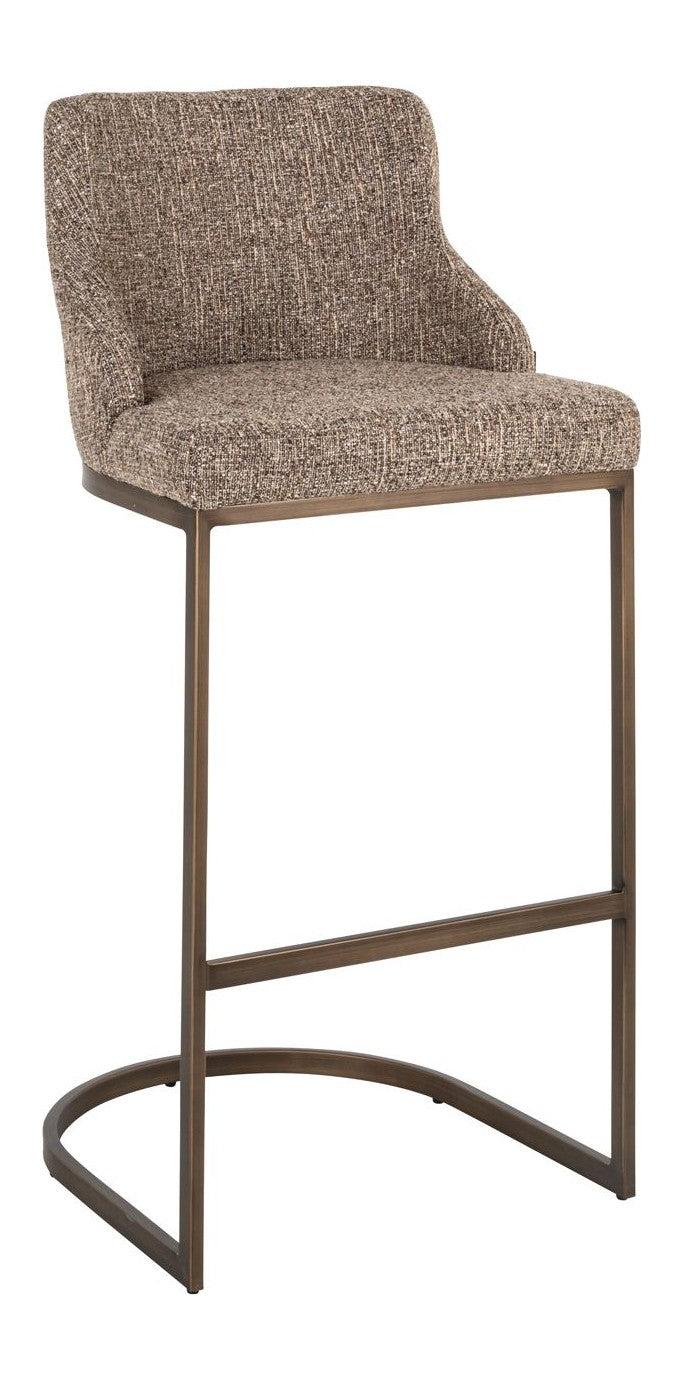 Barhocker Bolton Brown Tweed im 2er-Set – Richmond Design