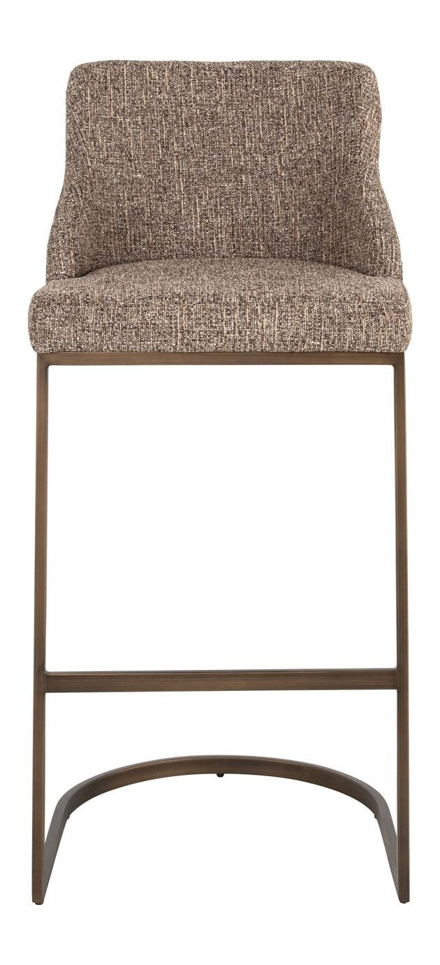 Barhocker Bolton Brown Tweed im 2er-Set – Richmond Design