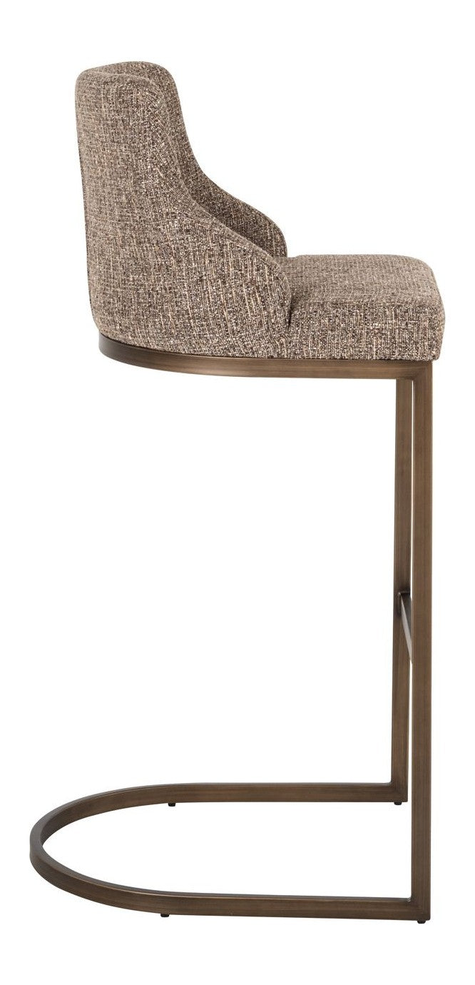 Barhocker Bolton Brown Tweed im 2er-Set – Richmond Design