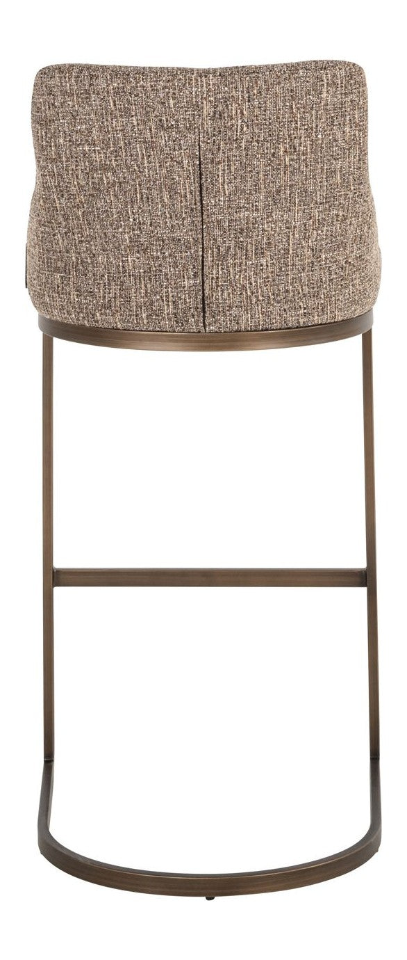 Barhocker Bolton Brown Tweed im 2er-Set – Richmond Design